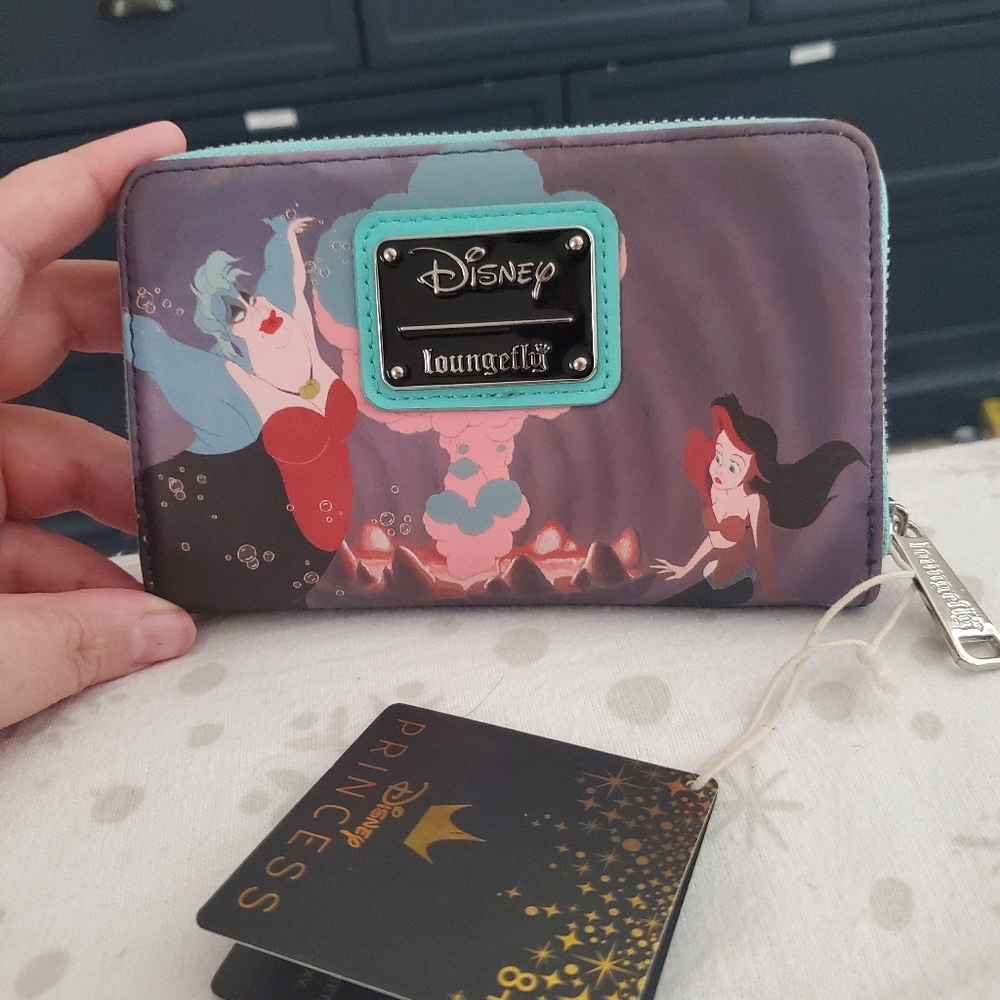 Disney Loungefly Little Mermaid Wallet